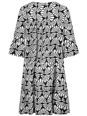 Sublevel Kleid in Schwarz/ Weiß