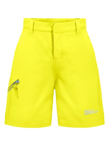 Jack Wolfskin Szorty funkcyjne "Turbulence" w kolorze żółtym