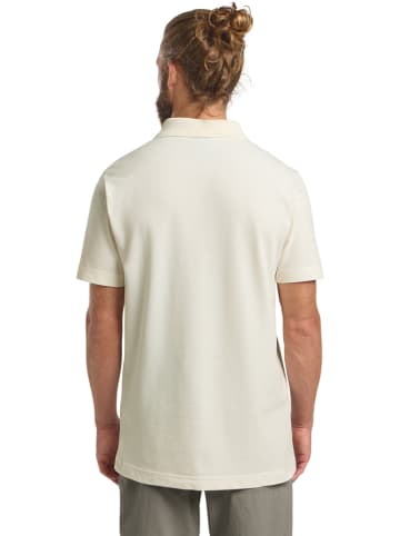 Jack Wolfskin Funkcyjna koszulka polo "Essential" w kolorze beżowym