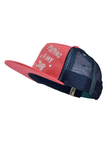 Jack Wolfskin Czapka w kolorze jasnoróżowo-granatowym