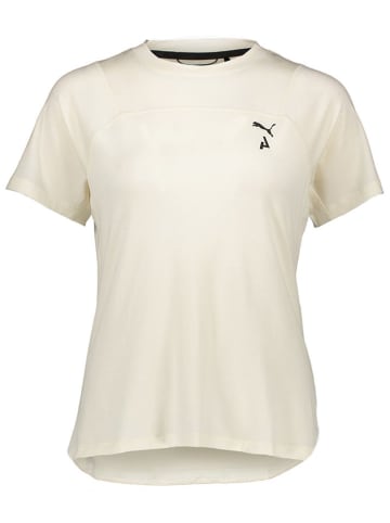 Puma Koszulka funkcyjna "Seasons" w kolorze kremowym