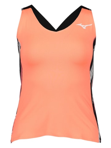 Mizuno Top funkcyjny w kolorze pomarańczowym
