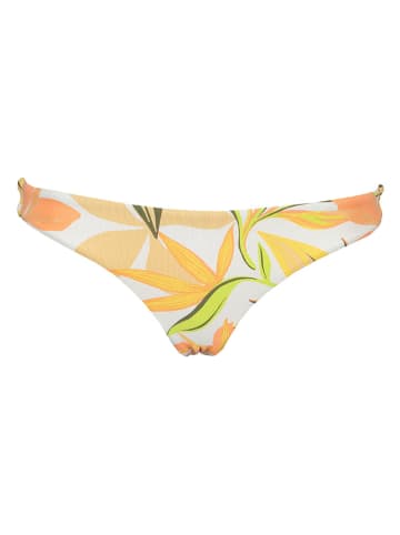 Roxy Figi bikini w kolorze biało-żółto-pomarańczowym