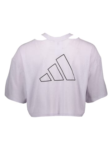 adidas Koszulka "Run Icons" w kolorze fioletowym do biegania
