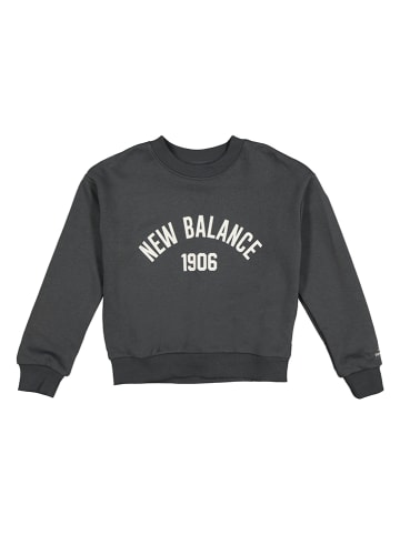 New Balance Sweatshirt "Essentials Varsity" antraciet