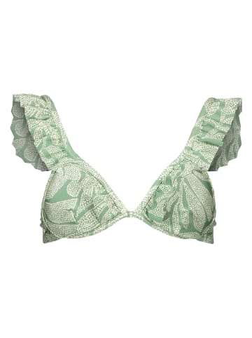 Barts Biustonosz bikini w kolorze zielonym