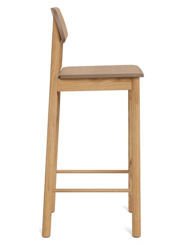 Actona 2-delige set: barkrukken "Barlow" lichtbruin - (B)43,5 x (H)105 x (D)46,5 cm