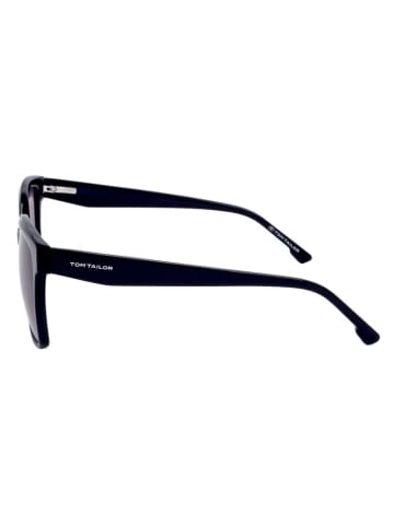 Tom Tailor Damskie okulary przeciwsłoneczne w kolorze czarno-granatowym