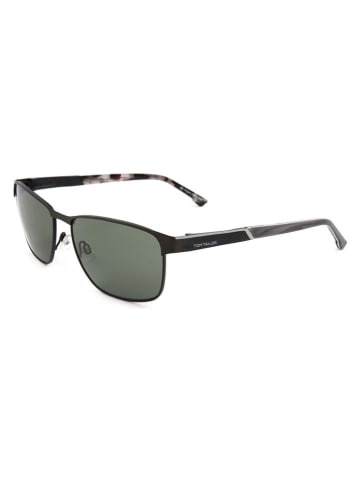 Tom Tailor Herren-Sonnenbrille in Schwarz/ Grün