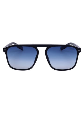 Lee Cooper Unisex-Sonnenbrille in Schwarz/ Blau