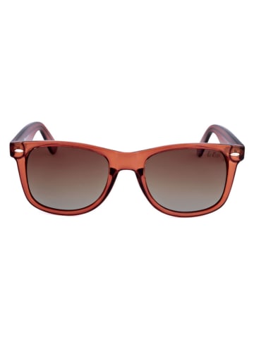Lee Cooper Okulary przeciwsłoneczne unisex w kolorze jasnobrązowym
