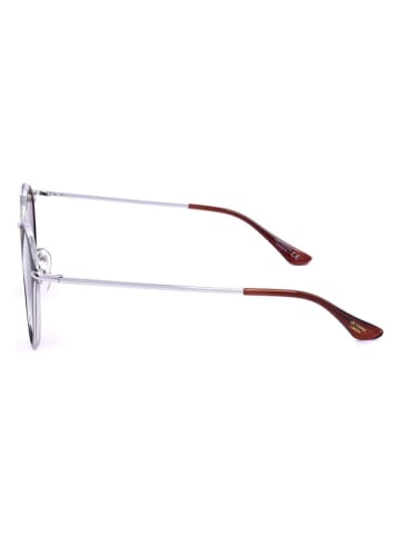 Lee Cooper Damskie okulary przeciwsłoneczne w kolorze srebrno-jasnobrązowo-czarnym
