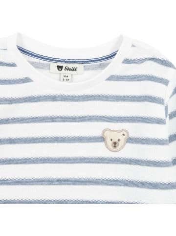 Steiff Longsleeve wit/blauw