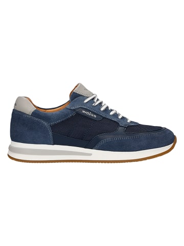 Wojas Leder-Sneakers in Dunkelblau