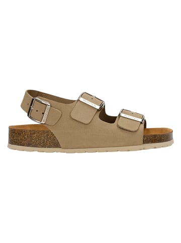 Wojas Leren sandalen beige