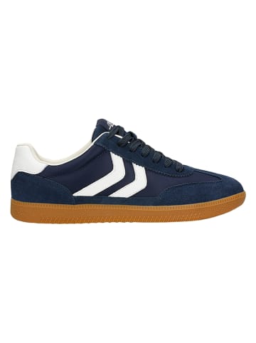 Wojas Leren sneakers donkerblauw