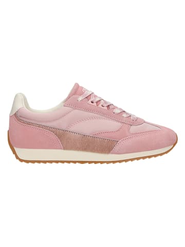 Wojas Leren sneakers lichtroze