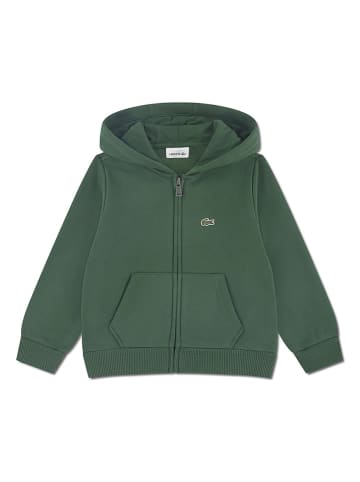 Lacoste Kids Sweatvest groen
