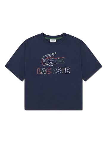 Lacoste Kids Shirt donkerblauw