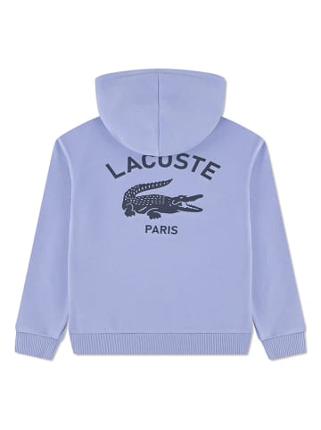 Lacoste Kids Hoodie in Lila