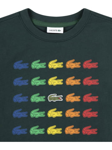 Lacoste Kids Koszulka w kolorze zielonym