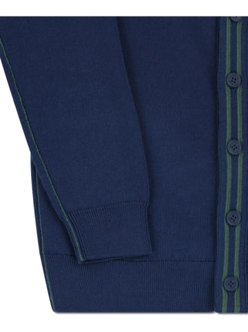Lacoste Kids Kardigan w kolorze granatowym