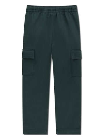 Lacoste Kids Bojówki w kolorze zielonym
