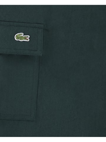 Lacoste Kids Bojówki w kolorze zielonym