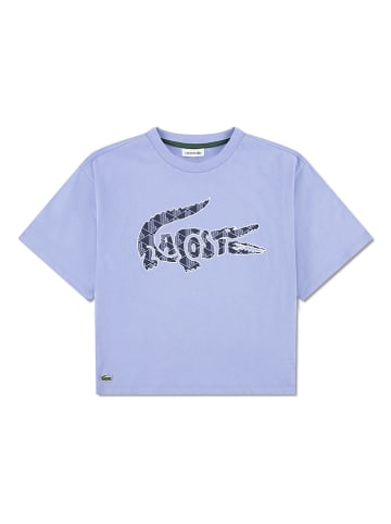 Lacoste Kids Shirt in Lila