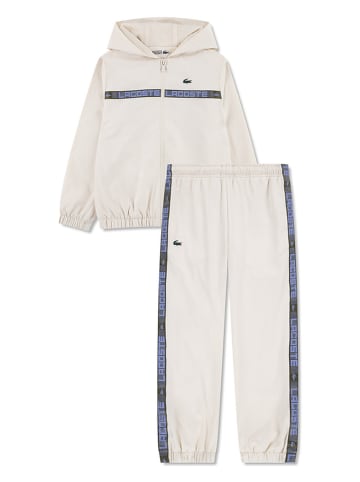 Lacoste Kids 2tlg. Outfit in Creme