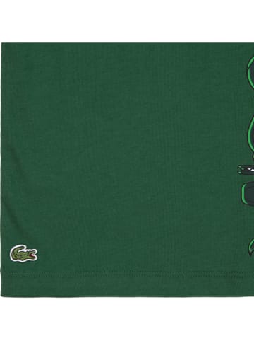 Lacoste Kids Koszulka w kolorze zielonym