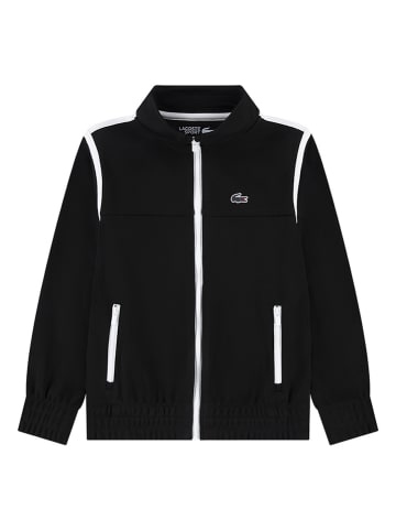 Lacoste Kids Sweatvest zwart
