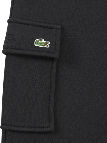 Lacoste Kids Bojówki w kolorze czarnym