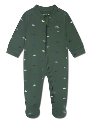 Lacoste Kids Śpioszki w kolorze zielonym