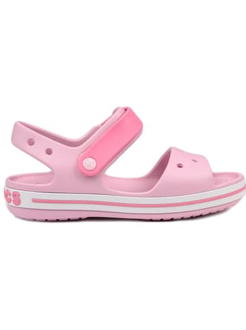 Crocs Sandały "Crocband" w kolorze jasnoróżowym