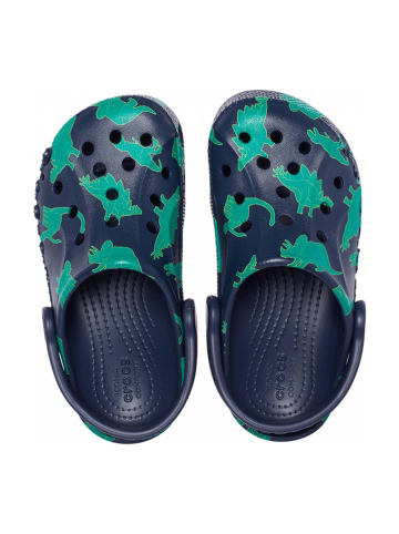Crocs Chodaki "Baya Graphic" w kolorze granatowo-zielonym