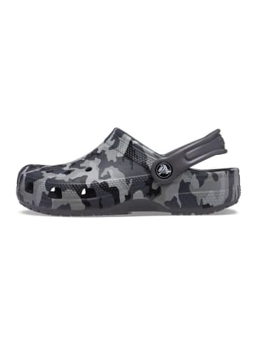 Crocs Chodaki "Classic Camo" w kolorze szaro-czarnym