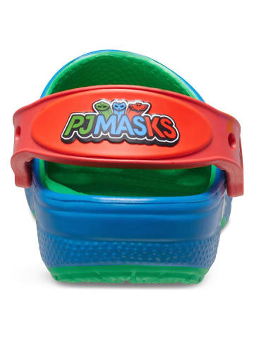 Crocs Chodaki "Classic" w kolorze niebiesko-czerwonym
