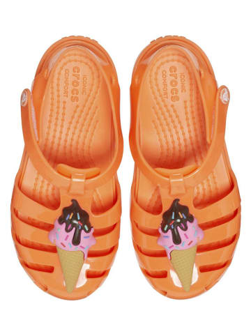 Crocs Półsandały "Isabella Charm" w kolorze pomarańczowym