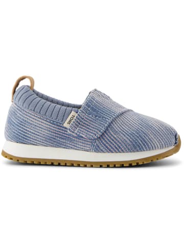 TOMS Slippersy w kolorze błękitnym