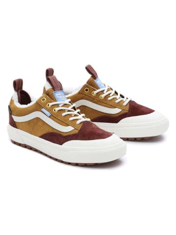 Vans Leder-Sneakers "Old Skool MTE-2" in Hellbraun/ Braun