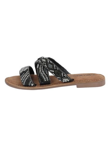Lazamani Slippers grijs/zilverkleurig