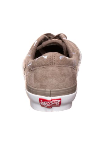 Vans Skórzane sneakersy w kolorze jasnobrązowym