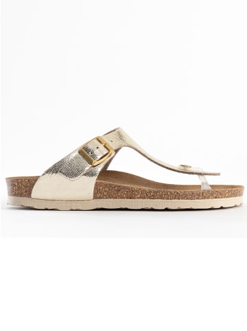 BAYTON Teenslippers "Mercure" goudkleurig