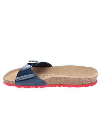 BACKSUN Slippers "Paris" donkerblauw