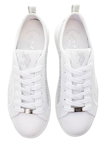 U.S. Polo Assn. Sneakersy w kolorze białym