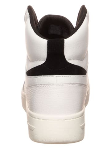 Tommy Hilfiger Shoes Skórzane sneakersy w kolorze kremowym
