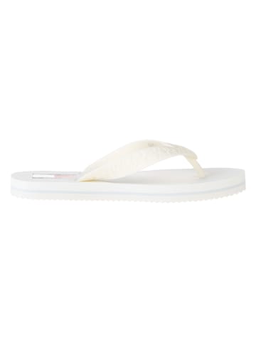 Tommy Hilfiger Shoes Japonki w kolorze kremowym