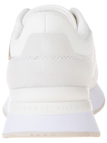 Tommy Hilfiger Shoes Skórzane sneakersy w kolorze białym