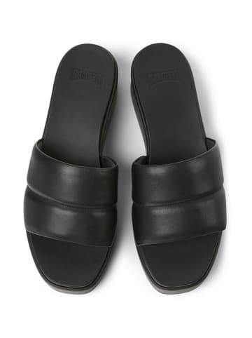 Camper Sleehakslippers zwart